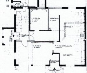 Grundriss Gewerbefläche