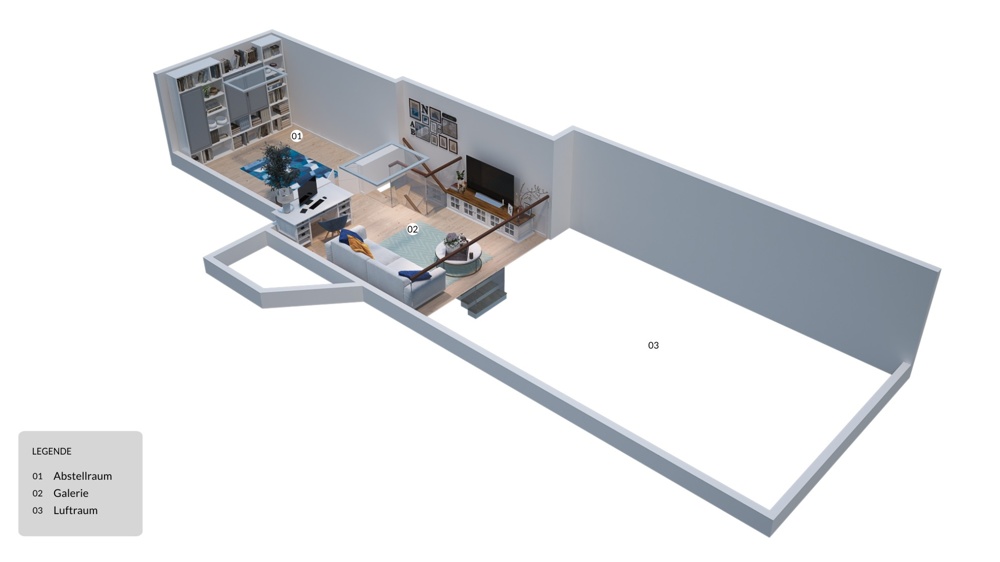 Grundriss 3D Galerie