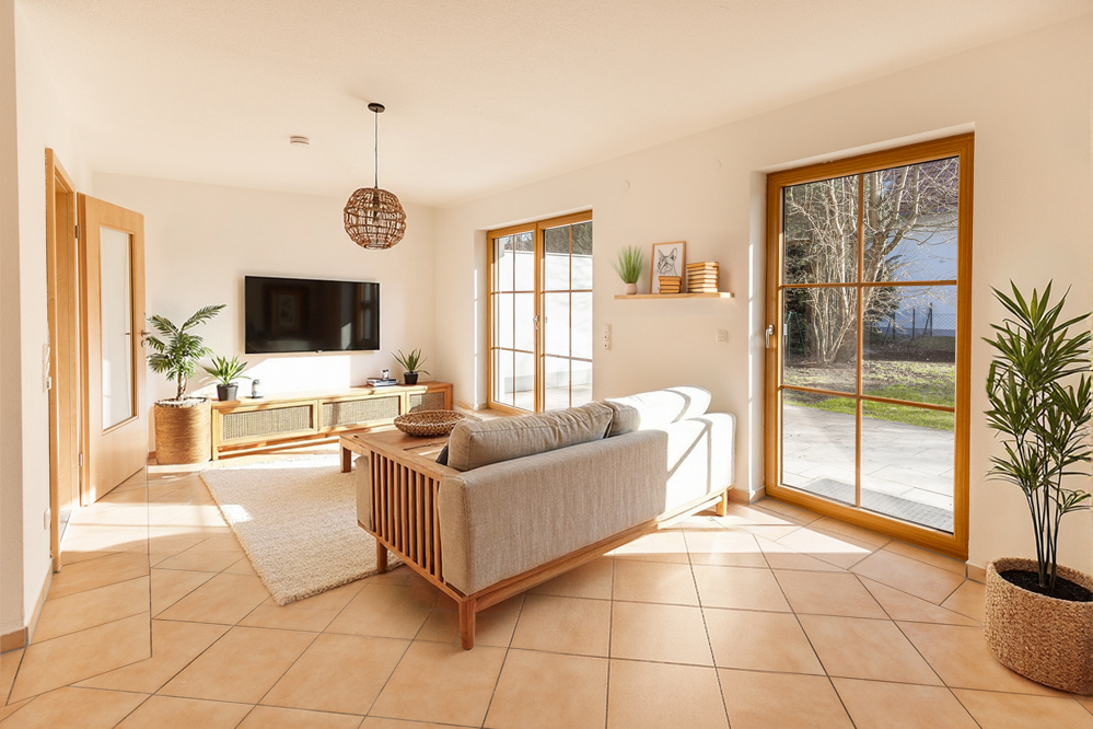 Visualisierung Wohnzimmer
