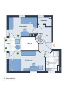 Grundriss 2. OG