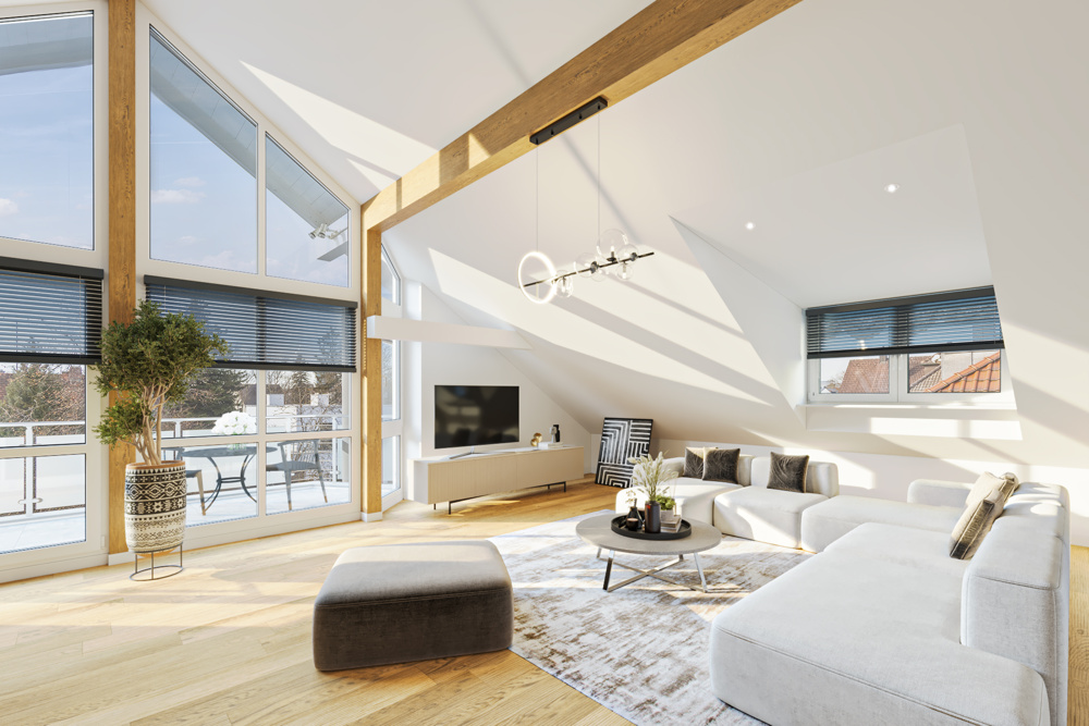 Visualisierung Wohnzimmer