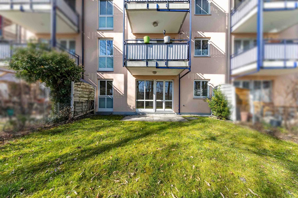 Wohnung mit Garten