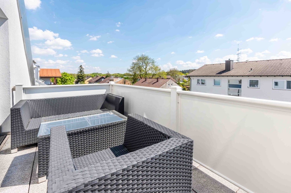 Terrasse 2 – südöstlich ausgerichtet