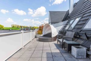 Terrasse 1 – nordwestlich ausgerichtet