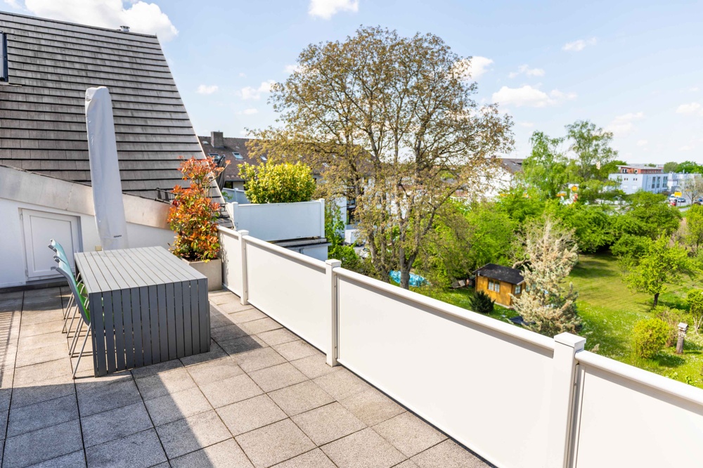 Terrasse 1 – nordwestlich ausgerichtet