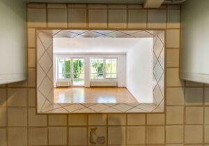 Blick ins Wohnzimmer