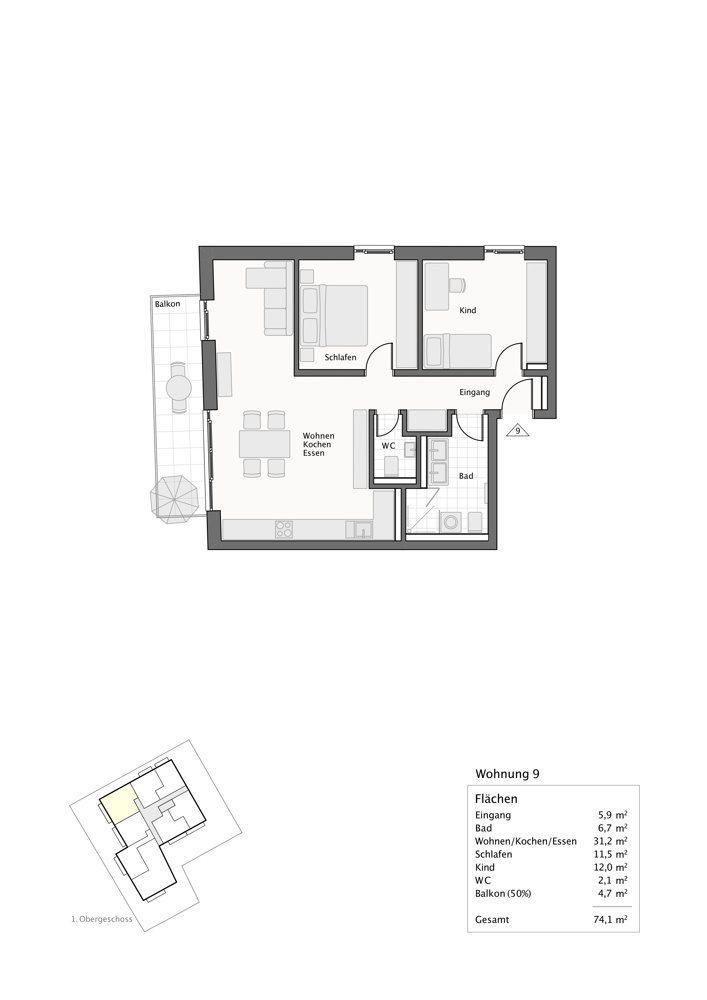Wohnung 9