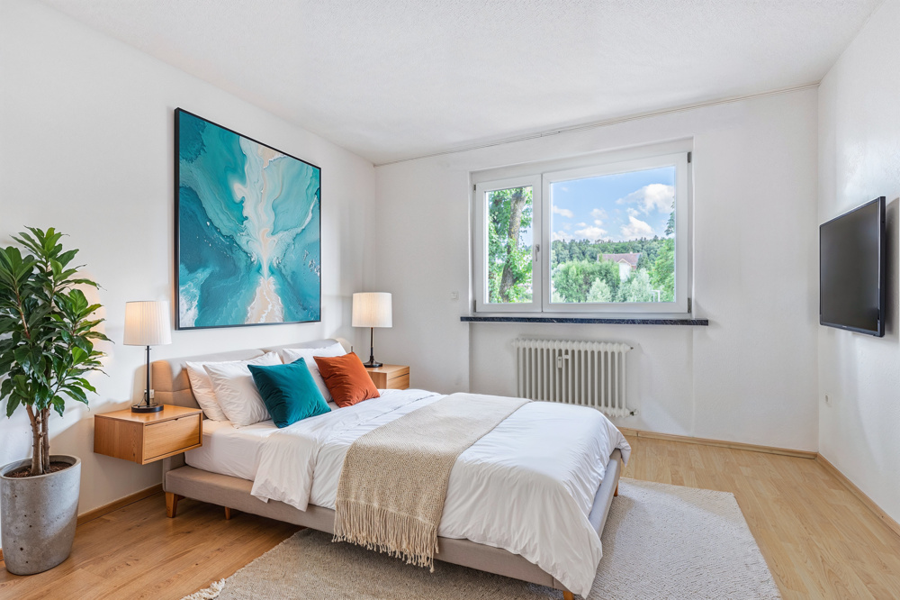 Visualisierung Schlafzimmer