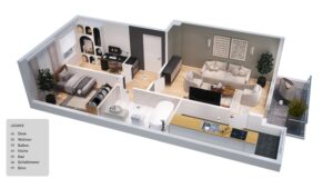 3D Grundriss