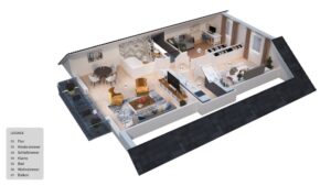 3D Grundriss DG