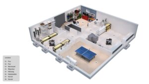 3D Grundriss UG
