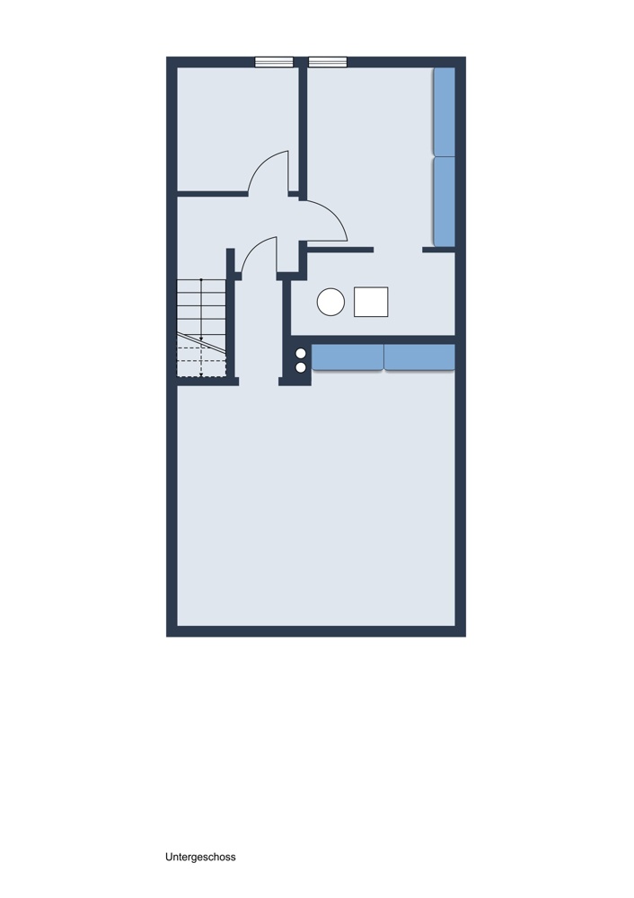 Illustration Untergeschoss