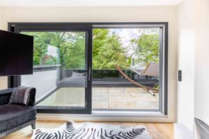 Zugang zum Balkon