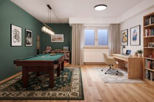 Visualisierung Hobbyraum