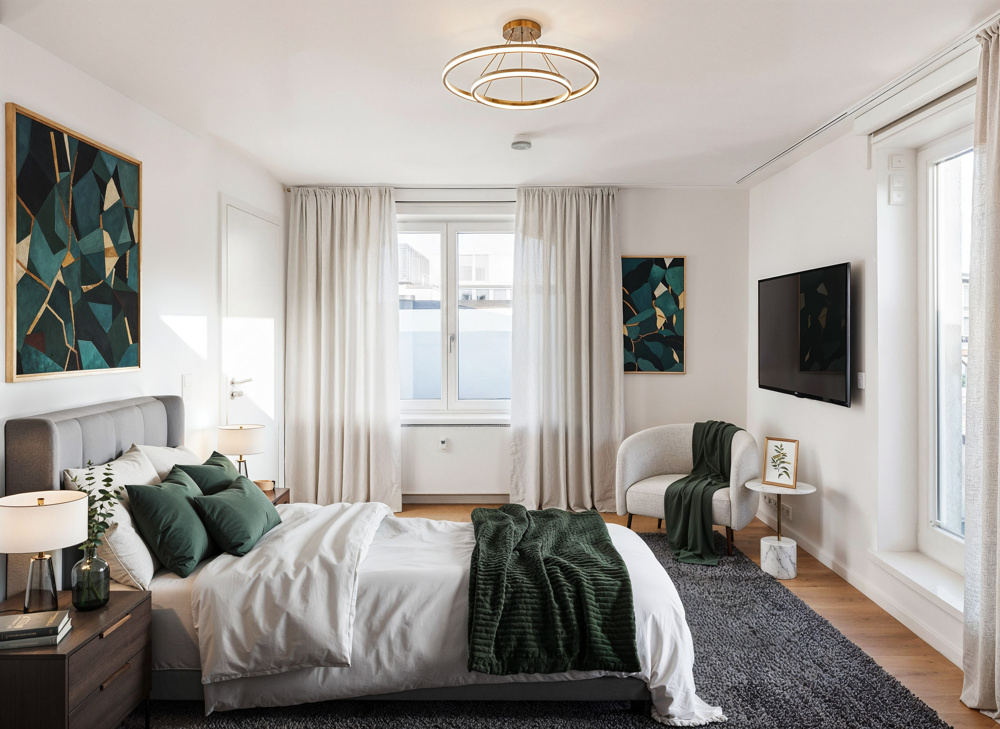 Visualisierung Schlafzimmer