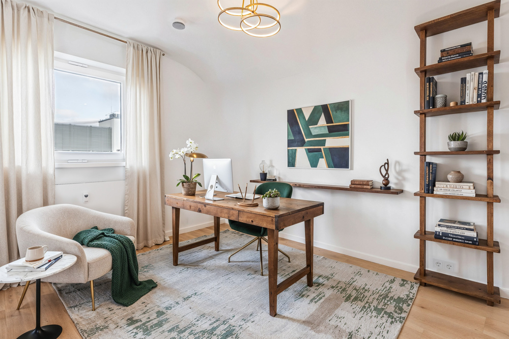 Visualisierung Arbeitszimmer