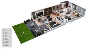 3D Grundriss