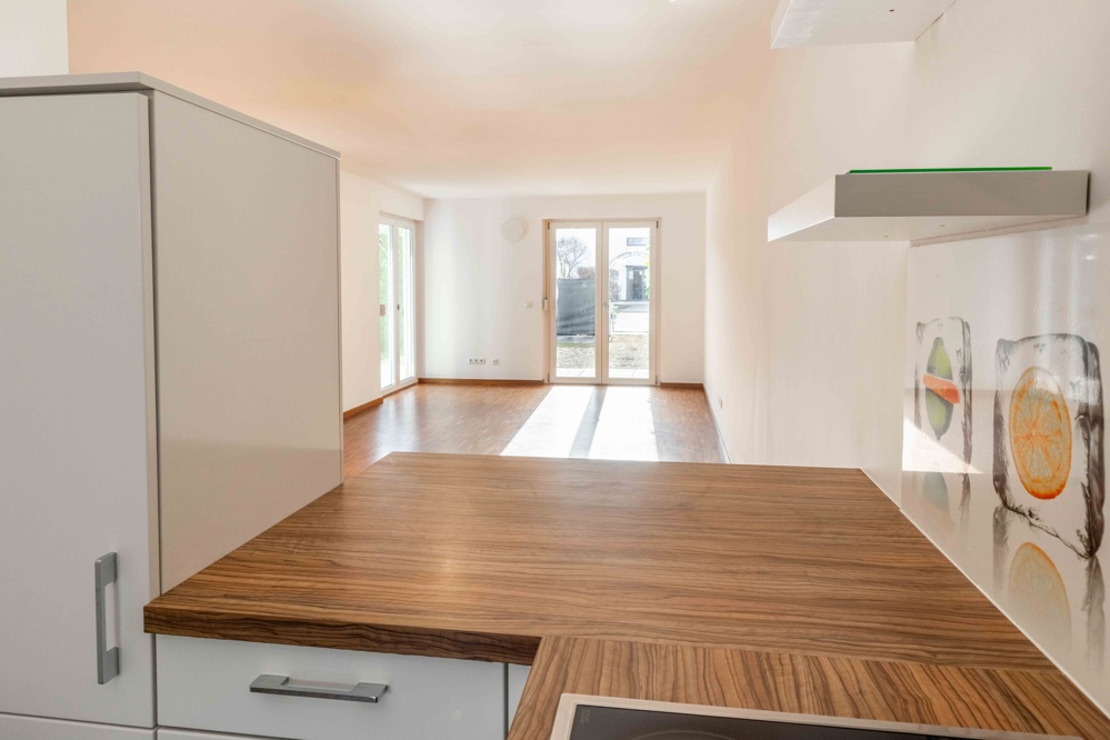 Blick ins Wohnzimmer