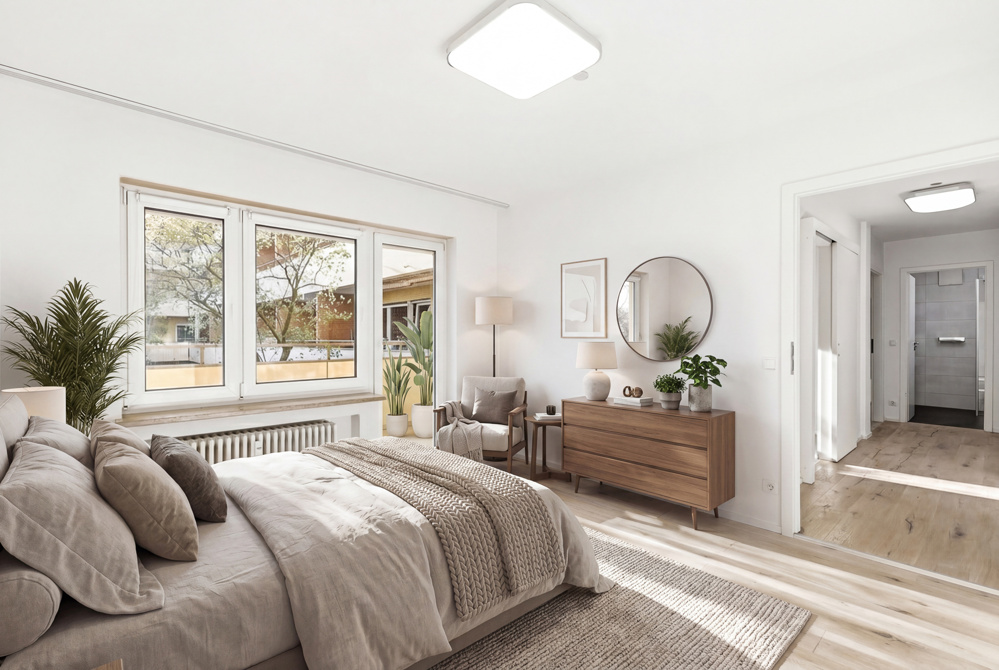 Visualisierung Schlafzimmer