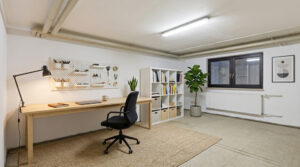 Hobbyraum im Keller / Visualisierung