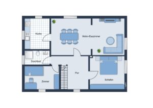 Grundriss Obergeschoss