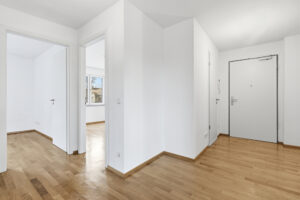 Blick i. Schlafzimmer