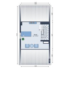 Illustration Dachgeschoss