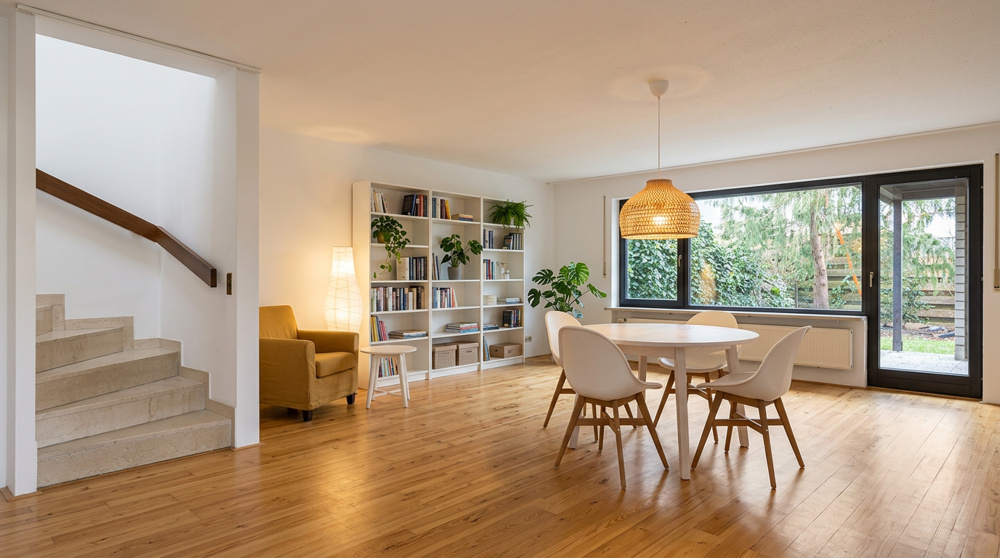 Wohn-/Essbereich Visualisierung