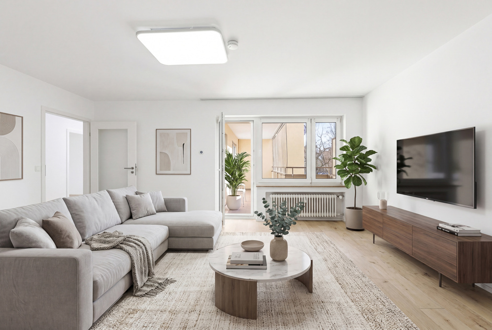 Visualisierung Wohnzimmer