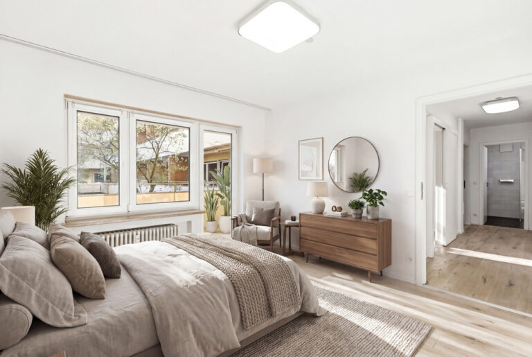 Visualisierung Schlafzimmer