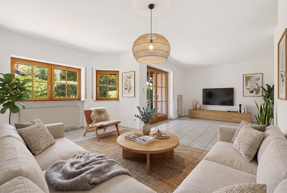Visualisierung Wohnzimmer