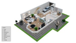 3D Grundriss EG