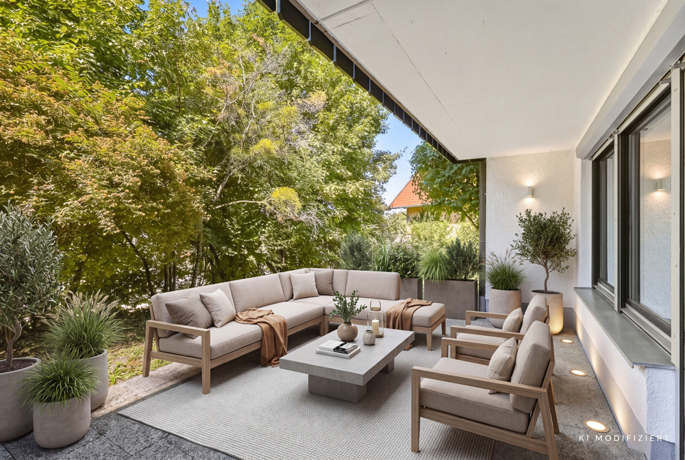 Visualisierung Terrasse