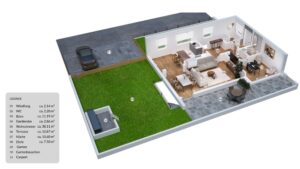3D Grundriss EG
