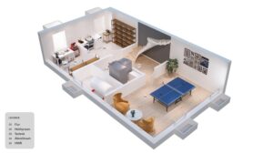 3D Untergeschoss