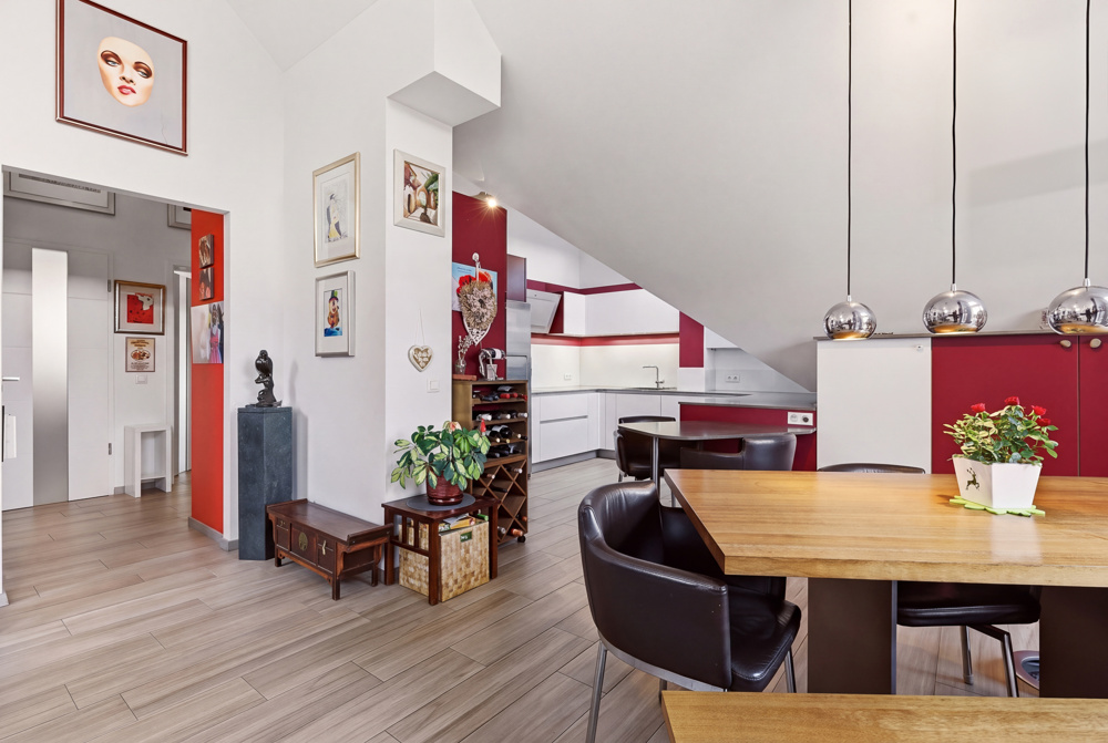 Wohnzimmer/Essbereich
