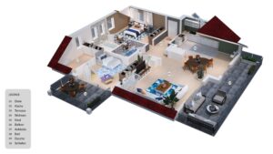3D Grundriss